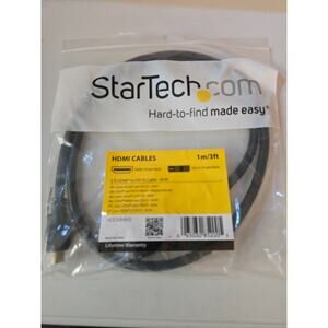 StarTech‎ 3ft HDMI to DVI-D Cable - M/M HDDVIMM3 1m. New OEM HDMI To DVI Cord.